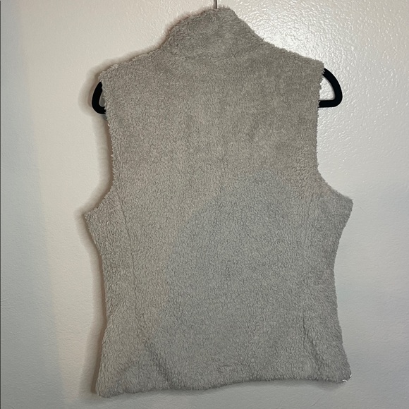 Patagonia Los Gatos Fleece Vest Light Grey Women's Lrg - Picture 3 of 6